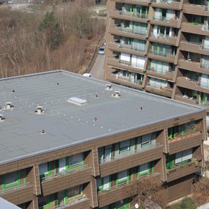 Flachdachsanierung Mombertplatz 